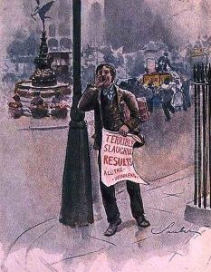 The Newsboy, No.10 from Familiar Figures of London, c.1901