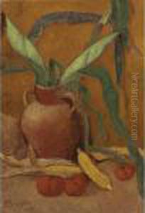 Nature Morte Avec Mais Et Tomates