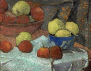 Nature Morte Aux Pommes Et A L'ecuelle Bleue by Paul Serusier