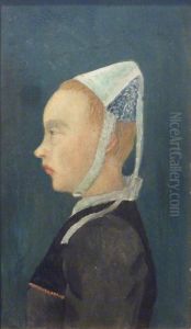 Portrait De Jeune Bretonne Portrait De Jeune Bretonne