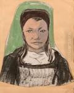 Portrait D'une Bretonne by Paul Serusier