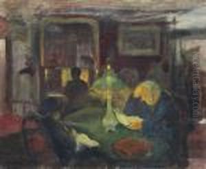 Interieur A La Lampe by Paul Serusier