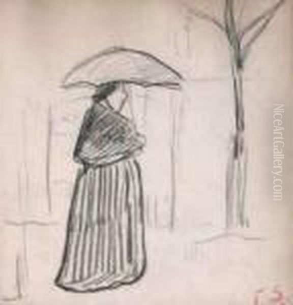 Bretonne En Pied, En Robe Longue - view 1