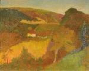 Paysage A Chateau De Faon by Paul Serusier