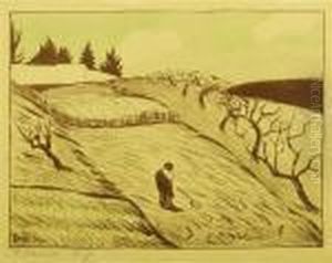 Paysage - La Fin Du Jour. by Paul Serusier