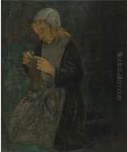 Jeune Bretonne (la Petite Tricoteuse) Jeune Bretonne (la Petite Tricoteuse)