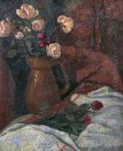 Vase De Roses by Paul Serusier