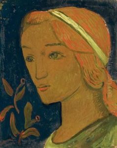 Jeune Femme Au Ruban by Paul Serusier
