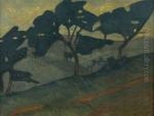 Les Trois Arbres Au Bord Du Sentier by Paul Serusier