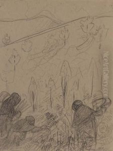 Femmes Au Champ by Paul Serusier