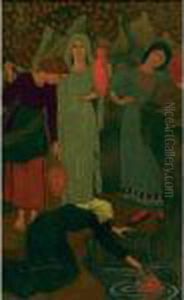 L""attente A La Fontaine by Paul Serusier