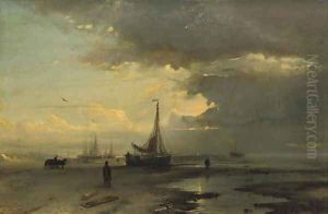 The approaching cloud by Petrus Paulus Schiedges