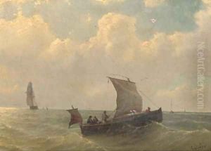 Sailing on open water by Petrus Paulus Schiedges