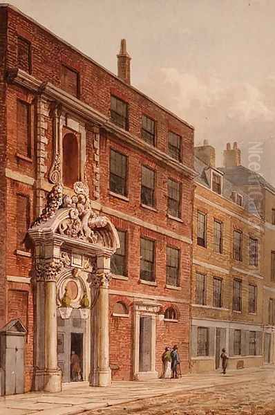 The Merchant Taylors Hall, London, c.1810 - view 1