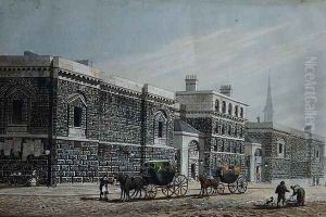 West View of Newgate, c.1810 by George Shepherd