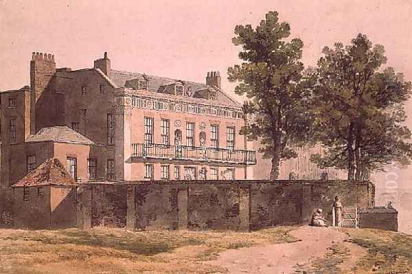 View of Grosvenor House at Millbank, 1809 - view 1