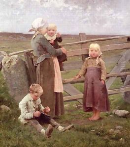The Dalby Gate, Skane, 1884 by Hugo Federick Salmson