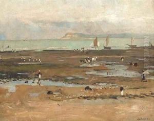 Painting the bait-pickers by Hugo Federick Salmson