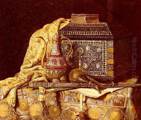 A Still Life With Oriental Objects - view 1