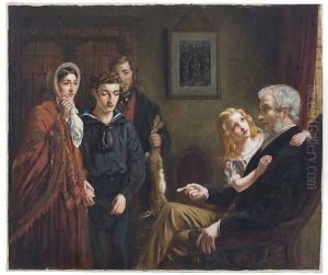 The Lion and the Mouse Sweet Mercy is Nobilitys True Revenge, or The Plea, 1865 by Rebecca Solomon