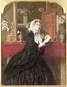 The Love Letter, 1861 by Rebecca Solomon