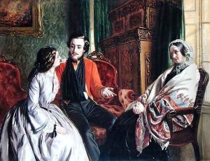The Story of Balaclava Wherein he Spoke of the Most Disastrous Chances, 1855 by Rebecca Solomon