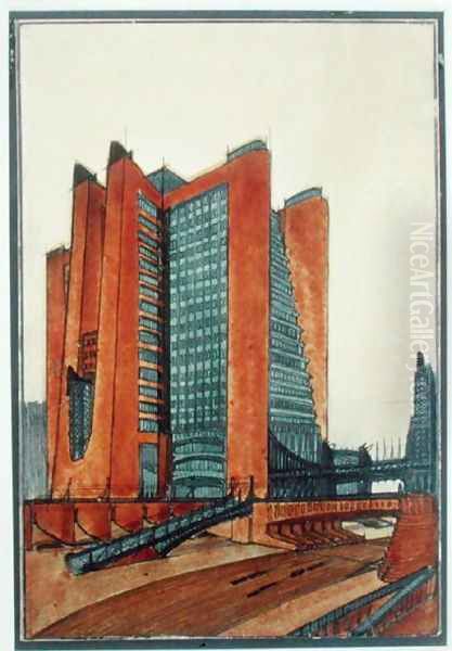 La Citta Nuova, 1913 - view 1