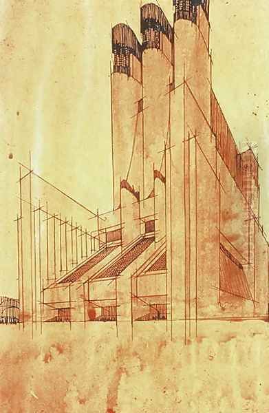 Study for a Building, 1913 - view 1