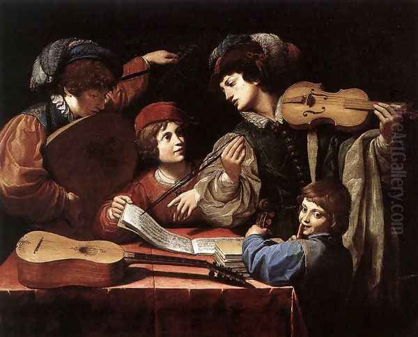 The Concert by Lionello Spada