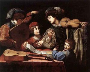 The Concert c. 1615 by Lionello Spada