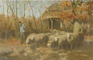 Autumn minding the flock