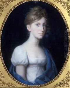 Ida, wife of the Duke of Sachsen-Weimar-Eisenach, c.1808 by Johann Heinrich Schroder