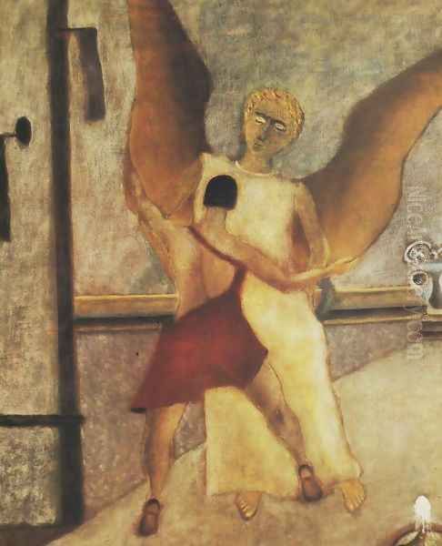 Battle of Jacob and an Angel - view 1