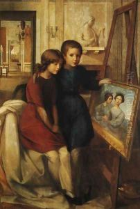 Portrait of Alfred and Adam Potocki Portrait of Alfred and Adam Potocki