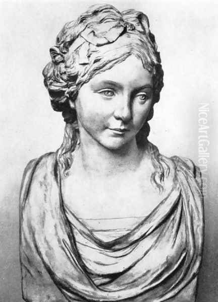 Bust of Friderika von Mecklenburg - view 1