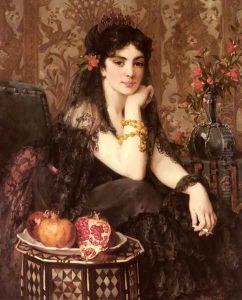 Jeune Femme Au Grenade by Paul Saint-Jean