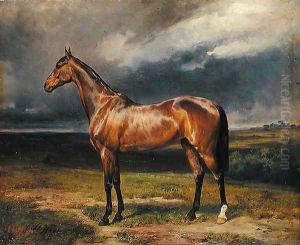 Abdul Medschid the chestnut arab horse, 1855