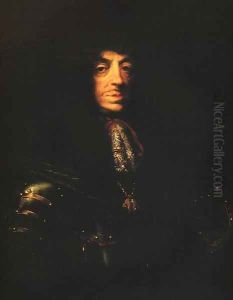 Portrait of King John Casimir by Daniel Schultz