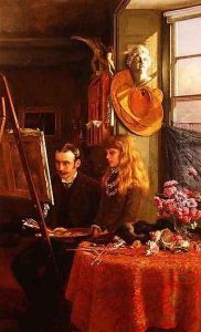 In the Artists Studio