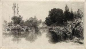 Shere Mill Pond,
No by Sir Francis Seymour Haden