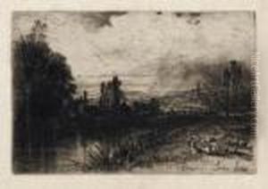 On The Test by Sir Francis Seymour Haden