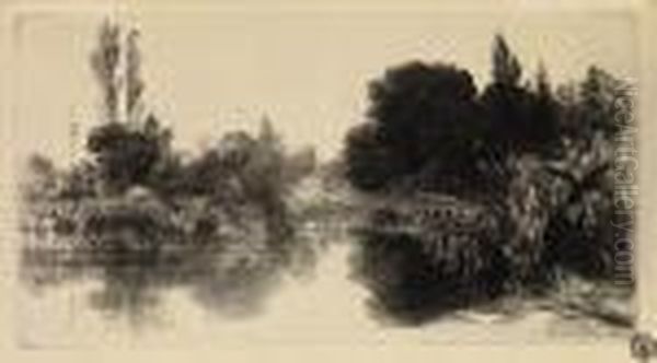 Shere Mill Pond - view 1