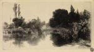 Shere Mill Pond by Sir Francis Seymour Haden