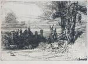 Horsley's House At Willesly by Sir Francis Seymour Haden