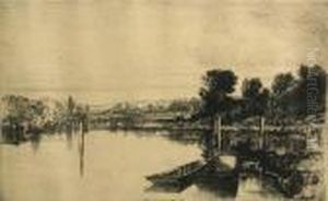 Egham by Sir Francis Seymour Haden