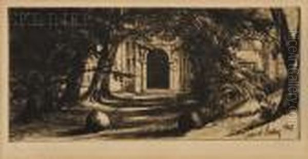 Mytton Hall by Sir Francis Seymour Haden