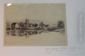 Kidwelly Town. by Sir Francis Seymour Haden