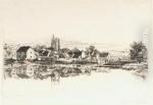 Two Plates by Sir Francis Seymour Haden