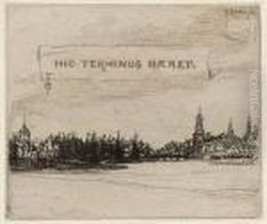 Ansicht Von Amsterdam by Sir Francis Seymour Haden