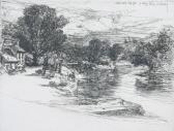 On The Test, Together With Four Other Prints. - view 1